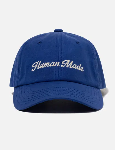 Human Made 6panel Canvas Cap In Blue/蓝色/藍色/블루/ブルー