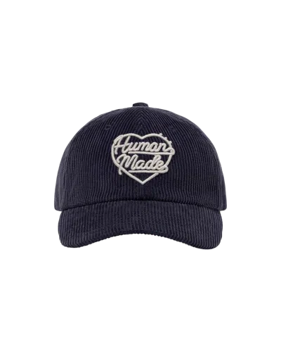 Human Made Kids' 6panel Corduroy Cap In Black