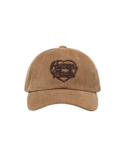 Human Made Kids' 6panel Corduroy Cap In Brown