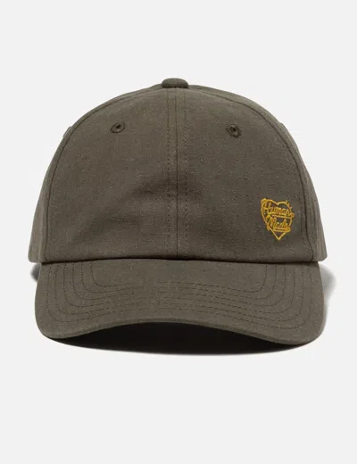 Human Made 6panel Linen Cap In Brown