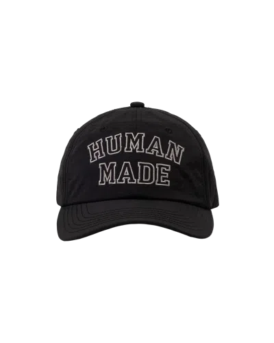 Human Made Kids' 6panel Nylon Cap In Black