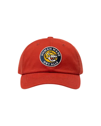 Human Made Kids' 6panel Twill Cap In Red