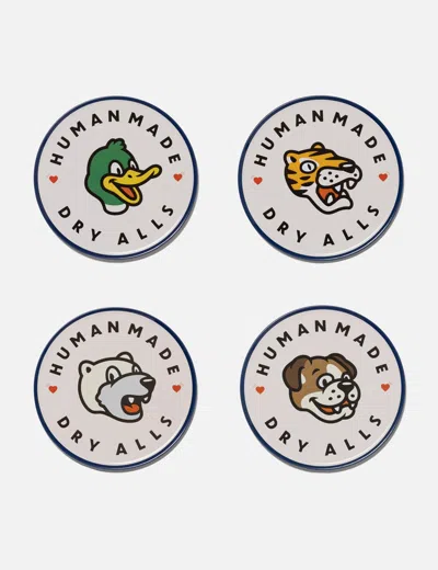 Human Made Animal Coaster Set In Neutral