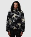 Human Made Polar-bear Fleece Jacket In Grey