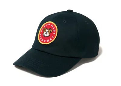 Pre-owned Human Made Animal Graphic 6 Panel Twill Cap In Dog In Brown