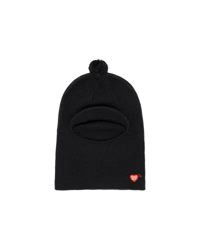 Human Made Kids' Balaclava Knit Cap In Black