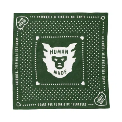 Pre-owned Human Made Bandana 'green' | Men's Size Onesize