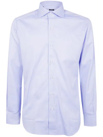Human Made Barba Napoli "oxford" Shirt In Blue