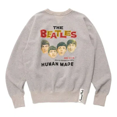 Human Made Beatles Sweatshirt 'grey' In Gray