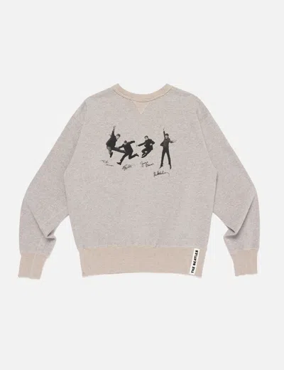 Human Made Beatles Tsuriami Sweatshirt In Gray