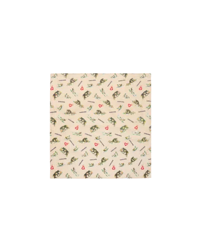 Human Made Kids' Big Bandana In Brown