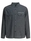 Human Made Chambray Buttoned Shirt In Black
