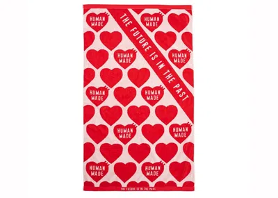Pre-owned Human Made Blanket Towel In Red
