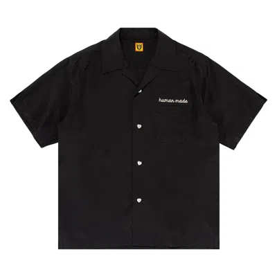 Pre-owned Human Made Bowling Shirt 'black'