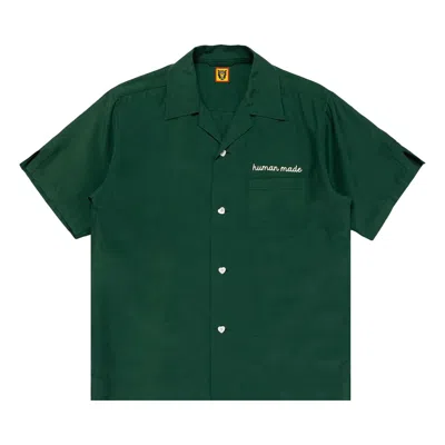Pre-owned Human Made Bowling Shirt 'green'