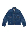 Human Made Buttoned Denim Jacket In Blue