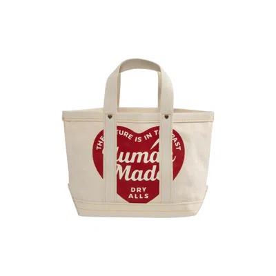 Pre-owned Human Made Canvas Tote Bag 'white' | Men's Size Onesize