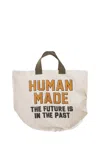 Human Made Canvas Tote Large In White
