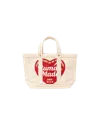 Human Made Canvas Tote Small In White