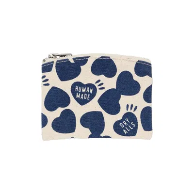 Pre-owned Human Made Card Case 'blue' | Men's Size Onesize