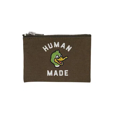 Pre-owned Human Made Card Case 'olive Drab' | Green | Men's Size Onesize