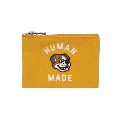 Pre-owned Human Made Card Case 'yellow' | Men's Size Onesize