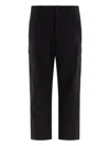 Human Made Relaxed Fit Black Cargo Trousers In Black