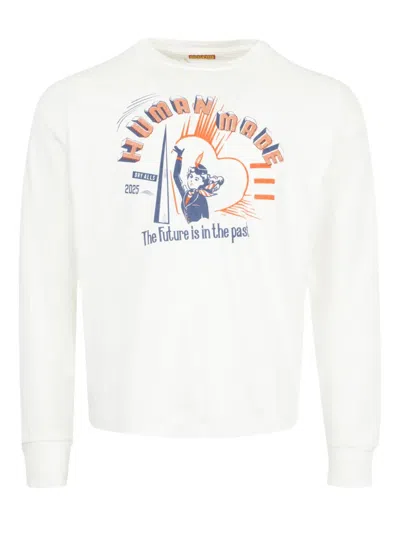 Human Made Cartoon-print T-shirt In White