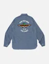 Human Made Chambray Shirt In Blue