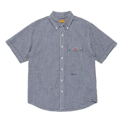 Human Made Check B.d S/s Shirt 'blue'