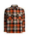 Human Made Wool Overshirt Jacket Jackets And Coats Orange In Red