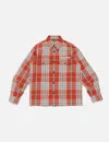Human Made Check Shirt In Red