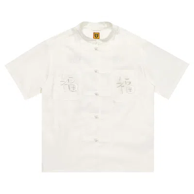 Pre-owned Human Made China Short-sleeve Shirt 'white'
