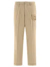 HUMAN MADE CHINO TROUSERS BEIGE