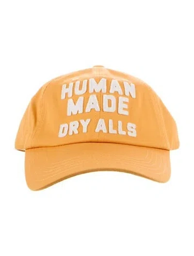 Pre-owned Human Made Cotton Baseball Hat In Orange