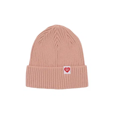 Pre-owned Human Made Cotton Rib Beanie 'pink' | Men's Size Onesize