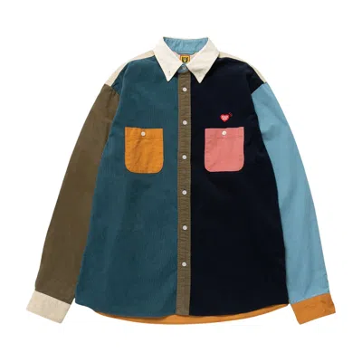 Pre-owned Human Made Crazy Corduroy Shirt 'multicolor' In Multi-color