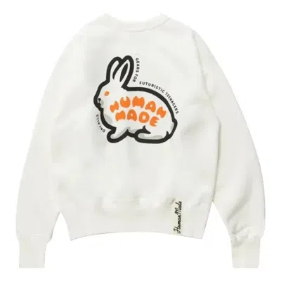 Human Made Crewneck Rabbit Sweatshirt 'white'