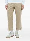 Human Made Skater Logo-patch Trousers In Neutrals