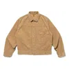 Human Made Dachs Corduroy Work Jacket 'beige' In Brown