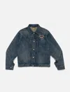 Human Made Denim Work Jacket Future In Blue/蓝色/藍色/블루/ブルー