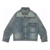 Human Made Denim Work Jacket 'indigo' In Blue