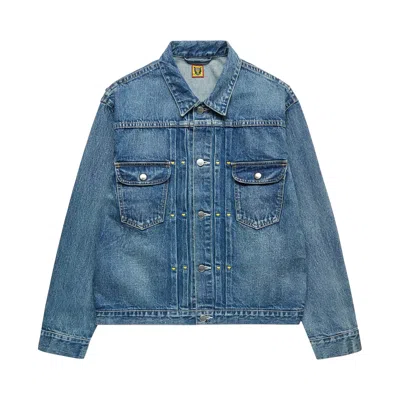 Pre-owned Human Made Denim Work Jacket 'indigo' In Blue