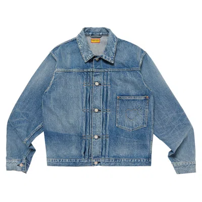 Pre-owned Human Made Denim Work Jacket 'indigo' | Blue | Men's Size S