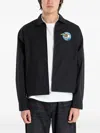 Human Made Long-sleeved Collared Jacket In Black