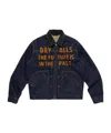 Human Made Work Zip-up Denim Jacket In Blue