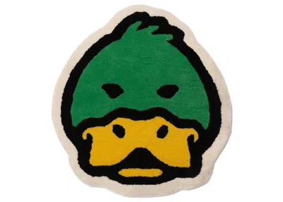 Pre-owned Human Made Duck Face Small Rug Green