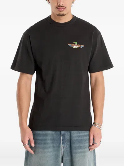 Human Made Duck-print T-shirt In Black