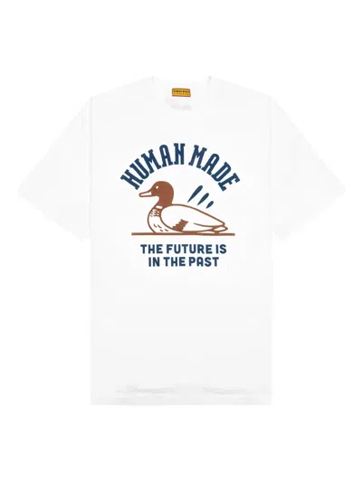 Human Made Duck-print T-shirt In White
