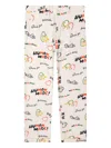 Human Made Duck-print Trousers In Neutral